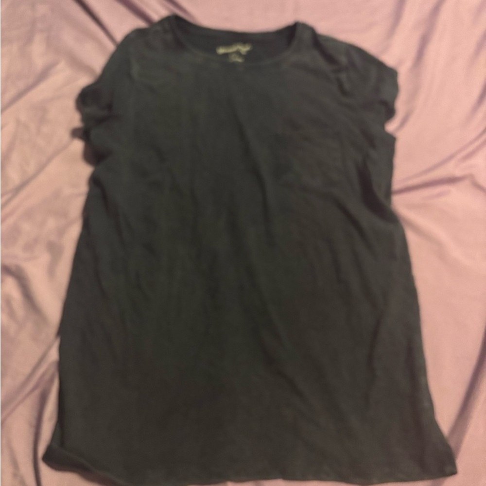 Universal Thread Women's Charcoal Short Sleeve Tee